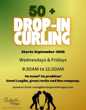 50+ Drop in Curling