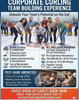 Corporate Poster - Curling