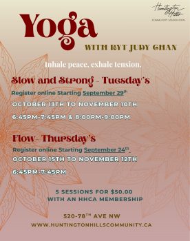 Slow & Strong Thursdays With Judy Chan